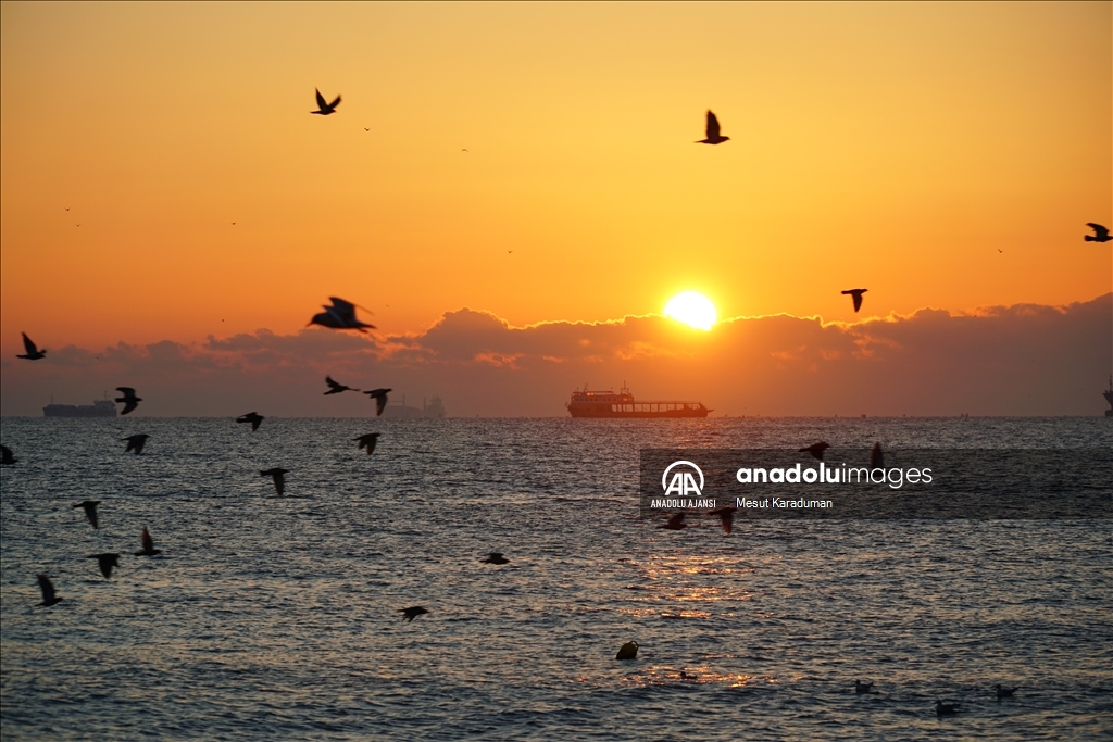 Tekirdağ'da gün doğumu