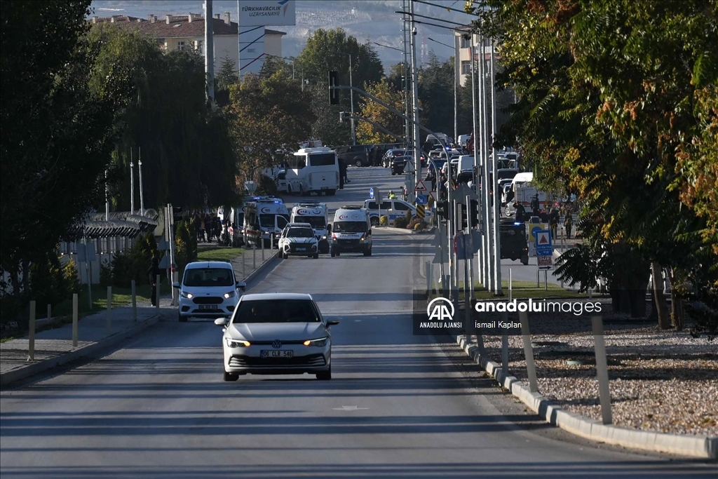 TUSAŞ-Türk Havacılık ve Uzay Sanayii AŞ yerleşkesinde terör saldırısı