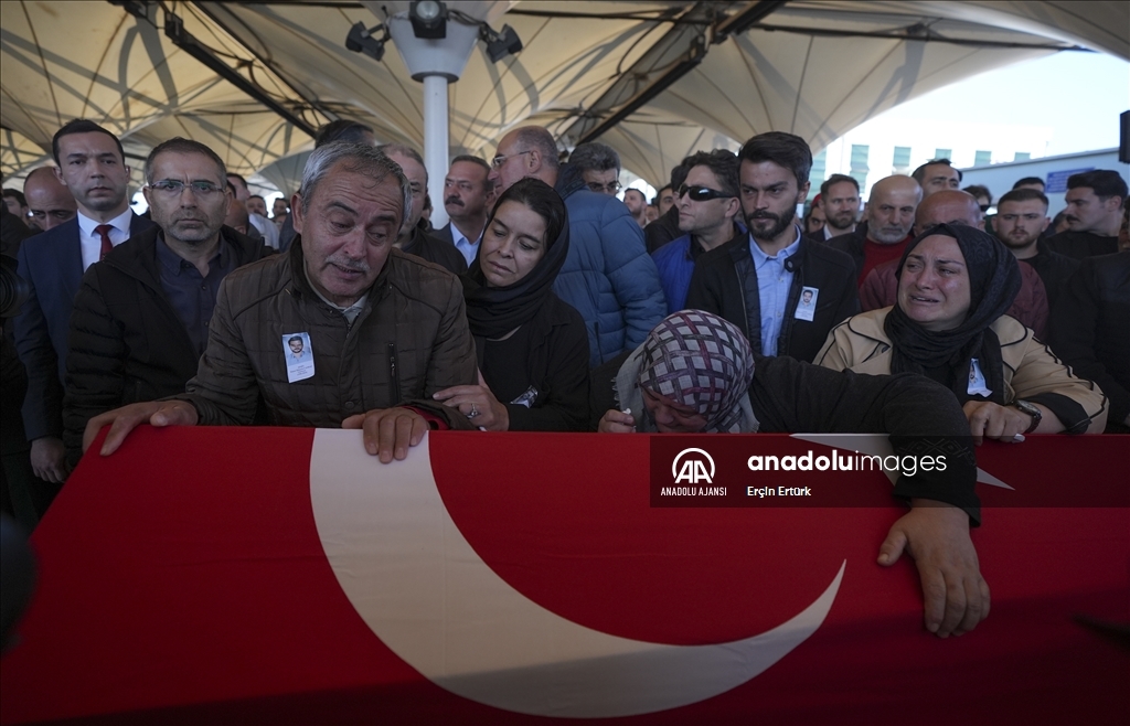 TUSAŞ çalışanı 4 şehit son yolculuğuna uğurlandı