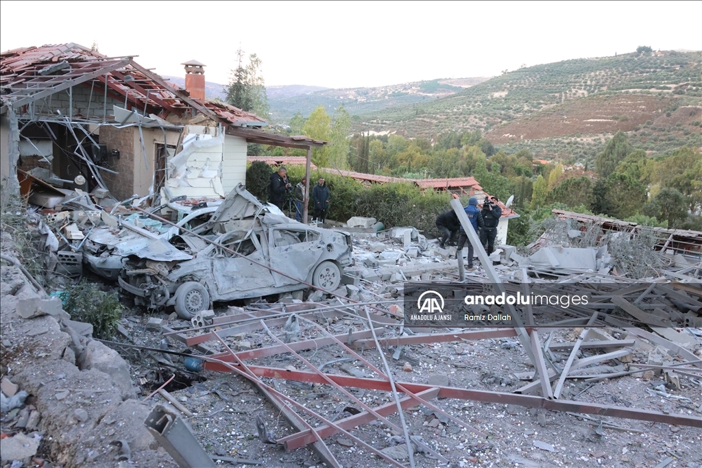 İsrail Lübnan’ın güneyinde gazetecilerin ikamet ettiği binaya saldırı düzenledi