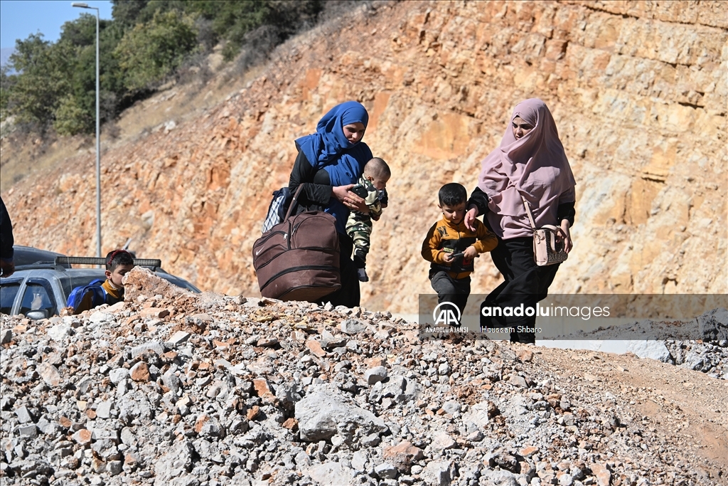 İsrail'in, Suriye'yi Lübnan'a bağlayan El-Masna Sınır Kapısı'nı hedef alması