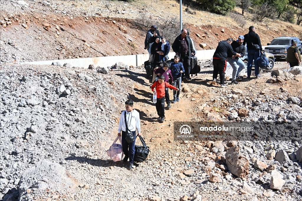 İsrail'in, Suriye'yi Lübnan'a bağlayan El-Masna Sınır Kapısı'nı hedef alması