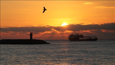 Tekirdağ'da gün doğumu