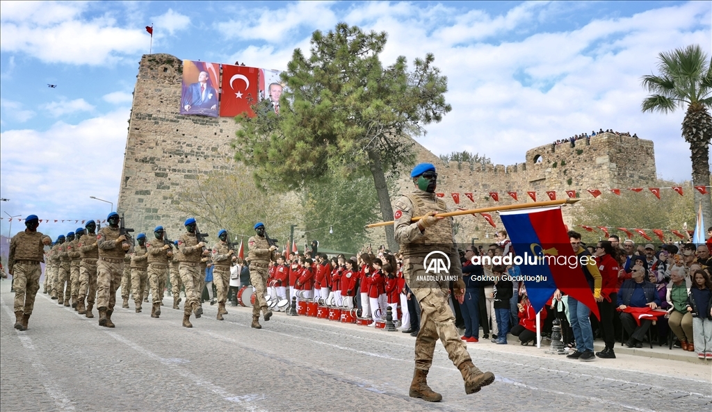 Sinop'ta 29 Ekim Cumhuriyet Bayramı törenle kutlandı 