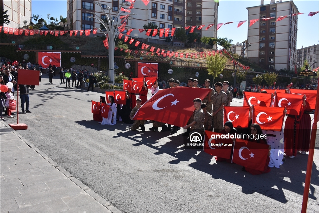 Şırnak'ta Cumhuriyet'in 101. yıl dönümü kutlamaları