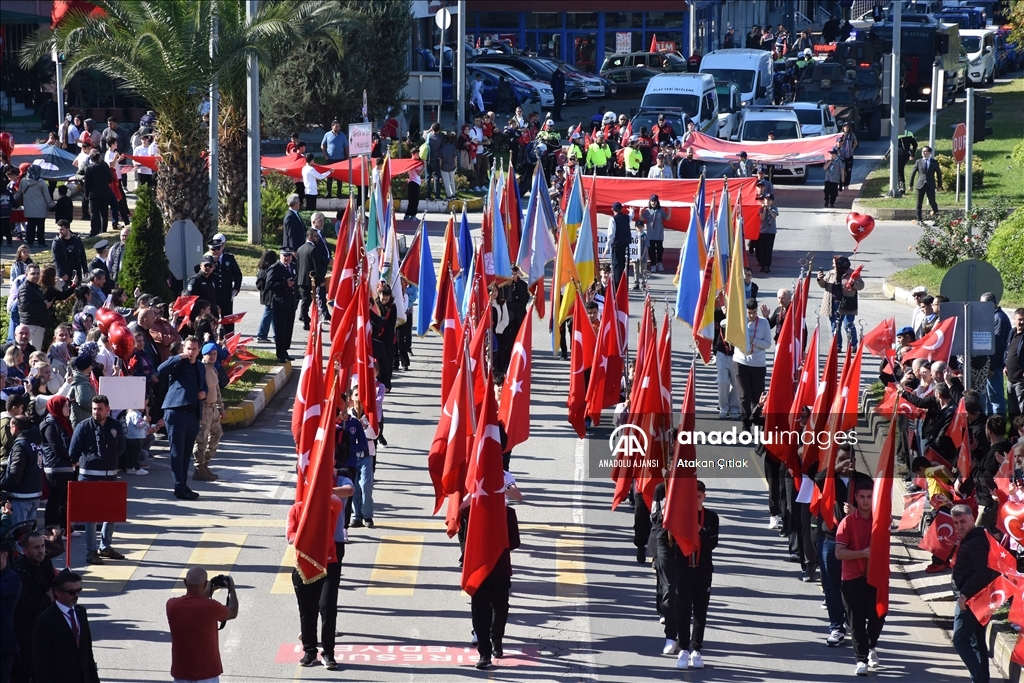 Giresun'da, 29 Ekim Cumhuriyet Bayramı törenle kutlandı