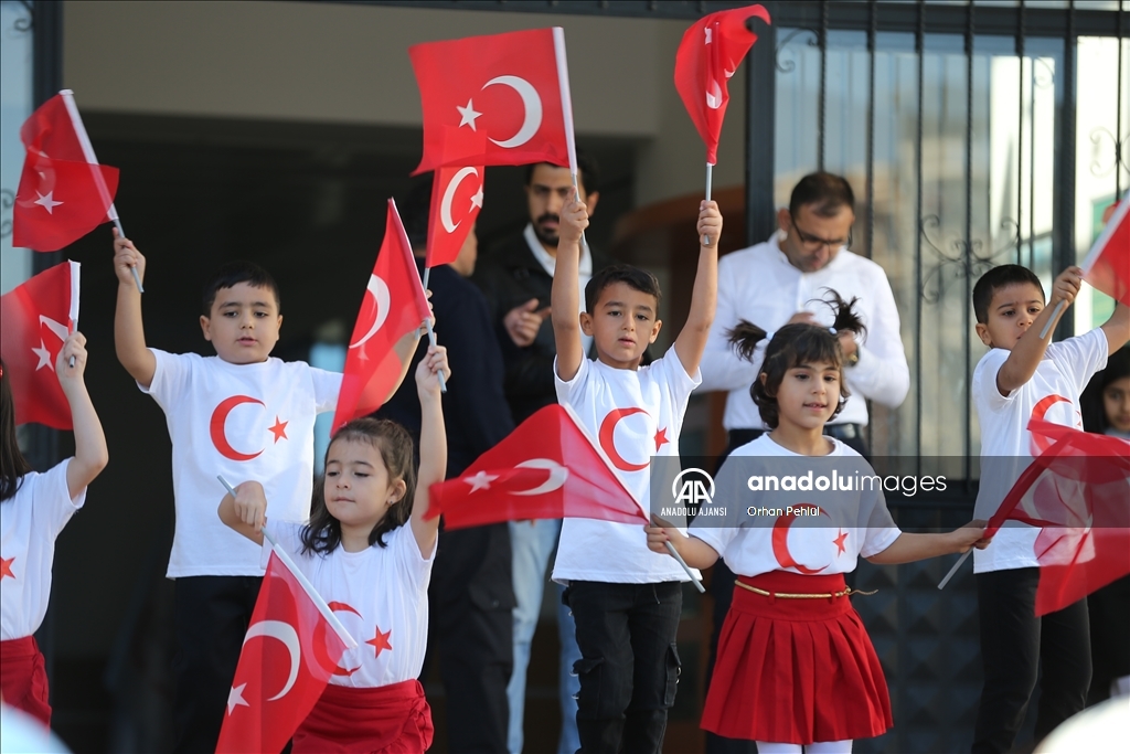 Adıyaman'da 29 Ekim Cumhuriyet Bayramı törenle kutlandı