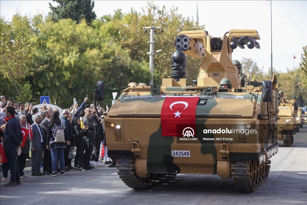 Gaziantep'te 29 Ekim Cumhuriyet Bayramı törenle kutlandı