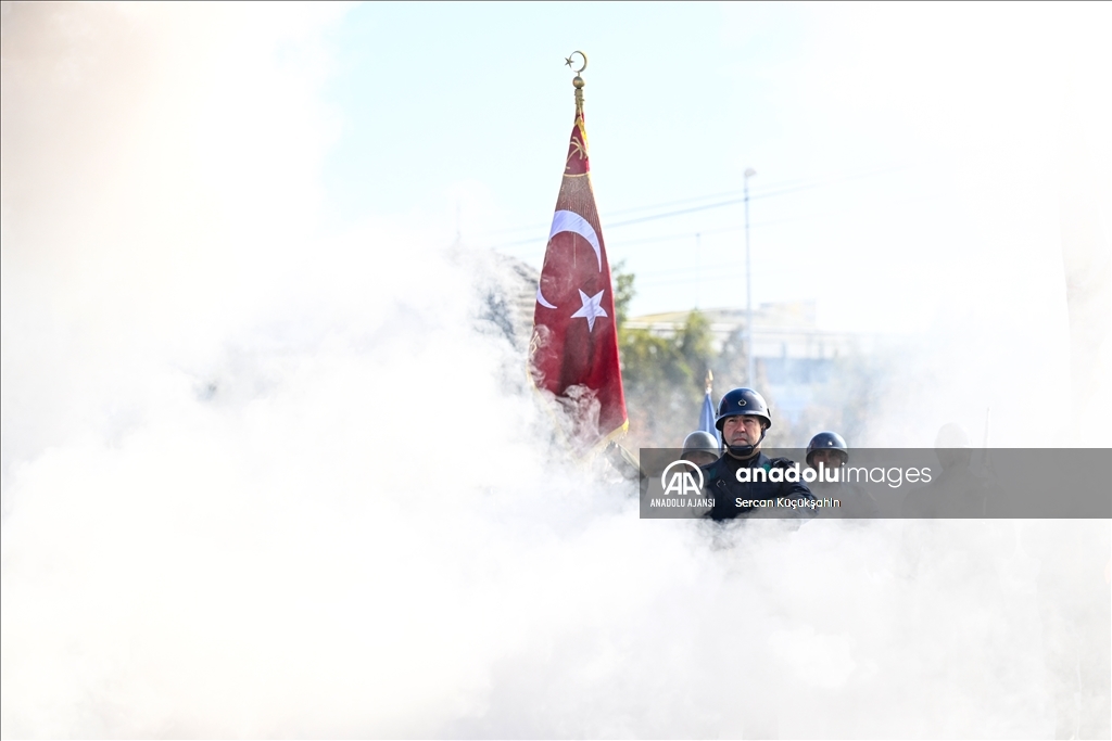 Kayseri'de 29 Ekim Cumhuriyet Bayramı törenle kutlandı