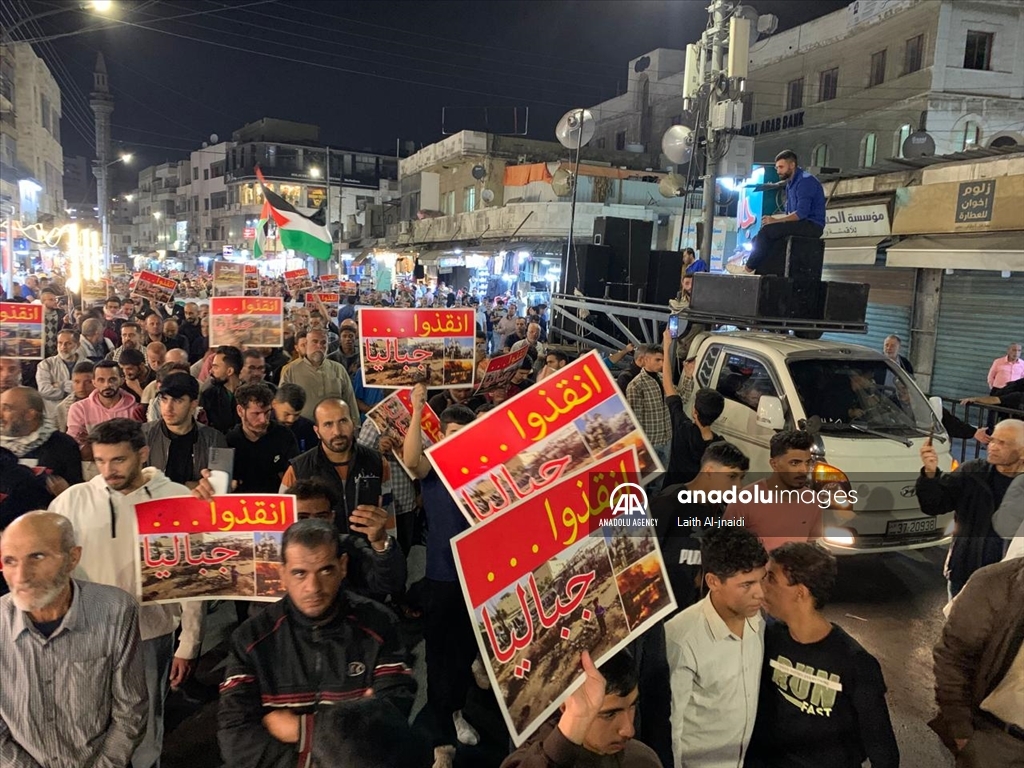 Pro-Palestinian protest in Jordan