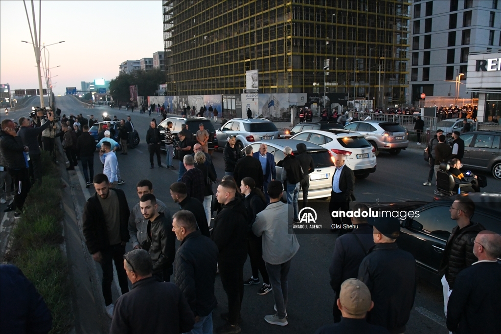 Anti-government protest in Albania