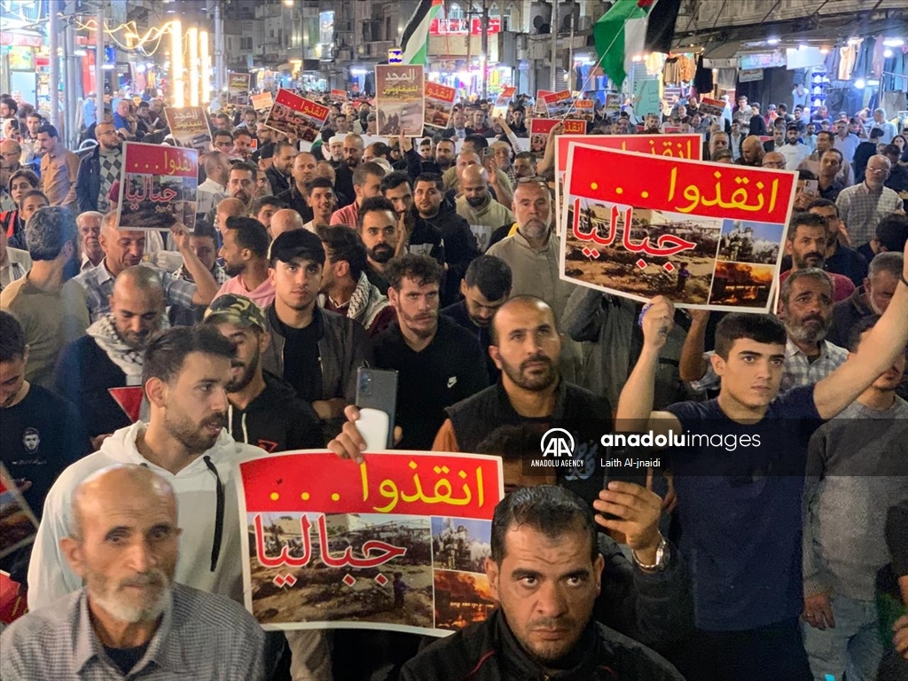 Pro-Palestinian protest in Jordan