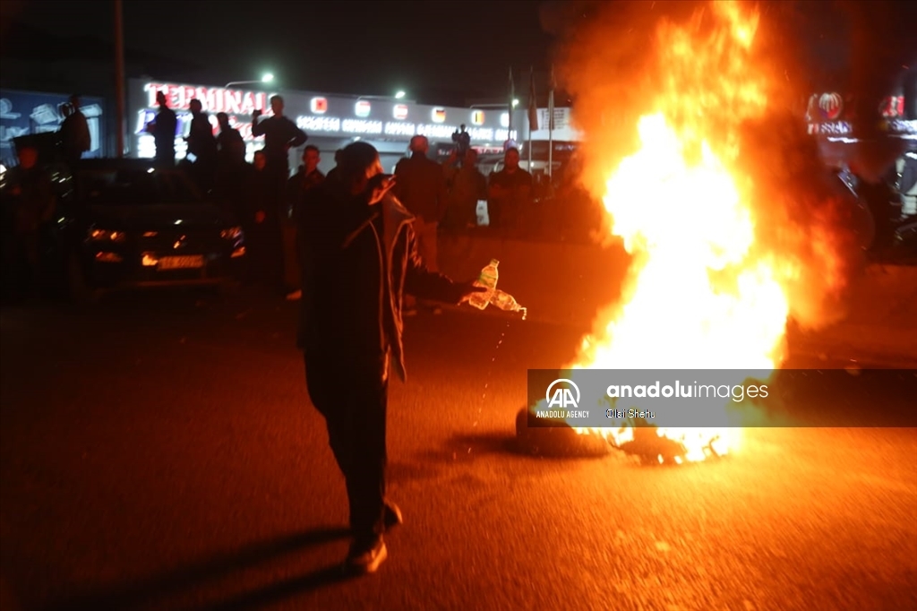 Anti-government protest in Albania