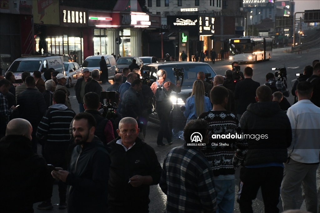 Anti-government protest in Albania