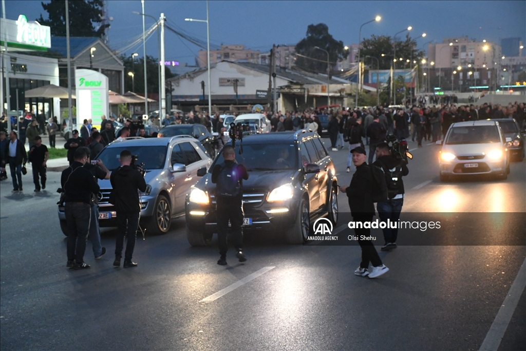 Anti-government protest in Albania