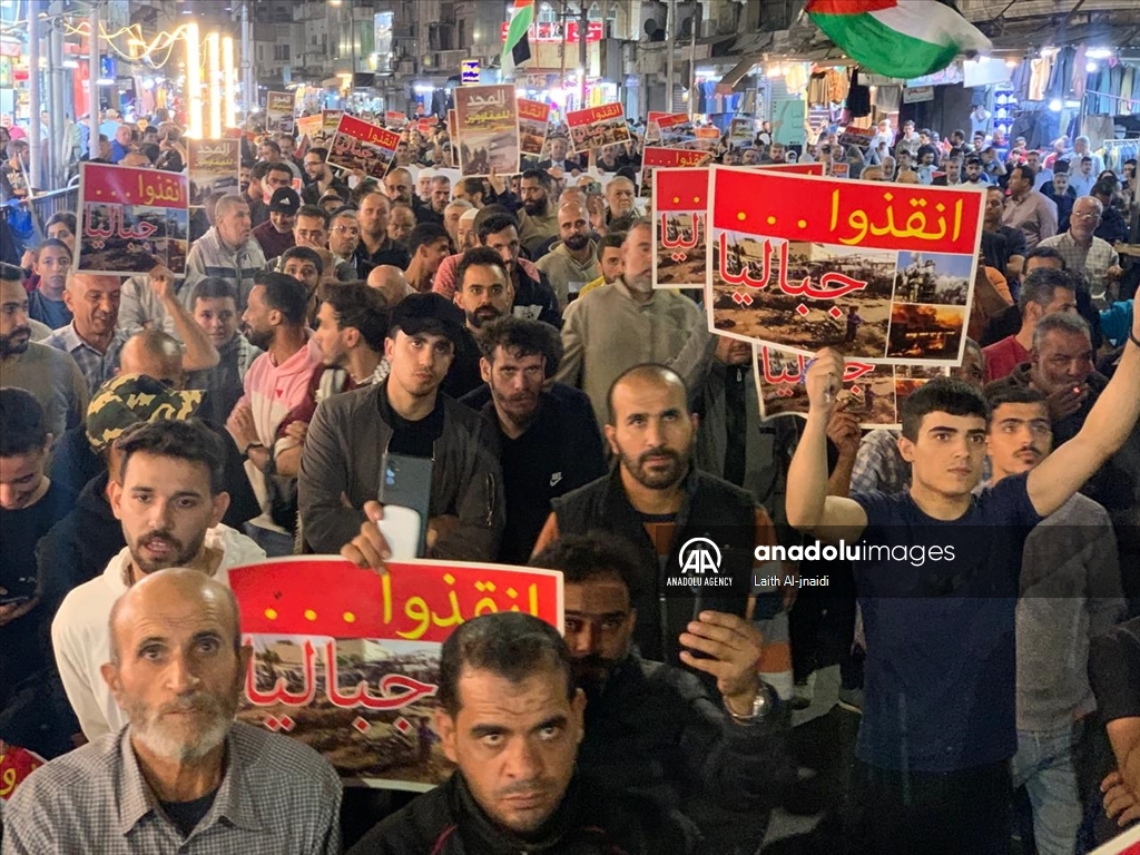 Pro-Palestinian protest in Jordan