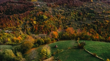 Bosna Hersek'in güneyi sonbahar renklerine büründü