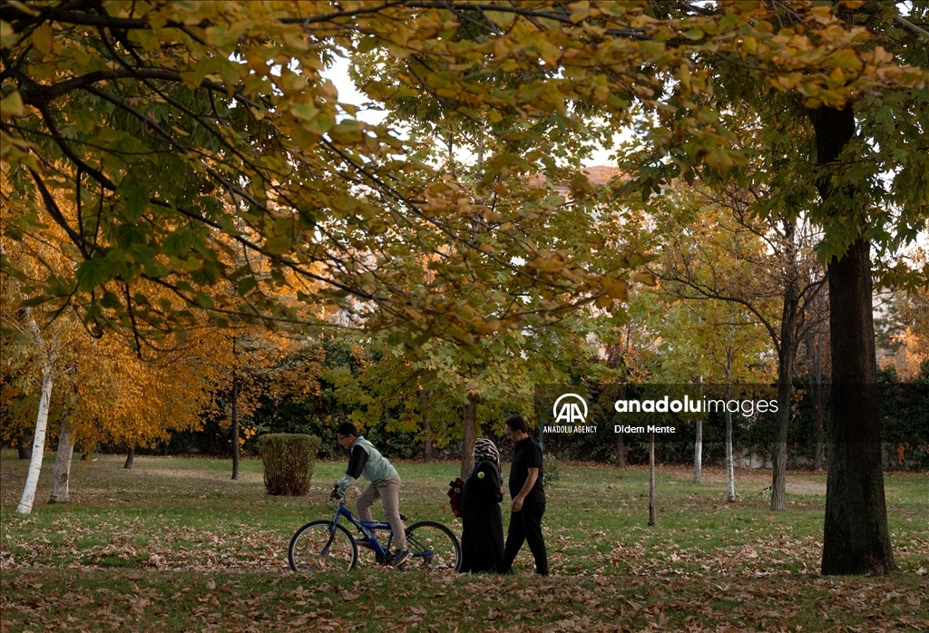 Autumn season in Ankara