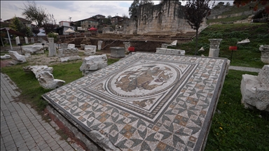 Düzce'deki antik kentte künk sistemleri ve kilise kalıntısına rastlandı