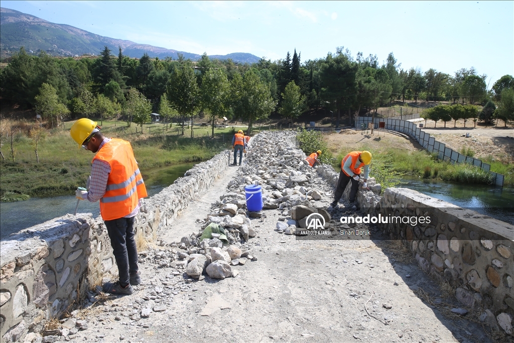 Kahramanmaraş'ta depremde hasar alan kültür varlıkları yeniden ayağa kaldırılıyor