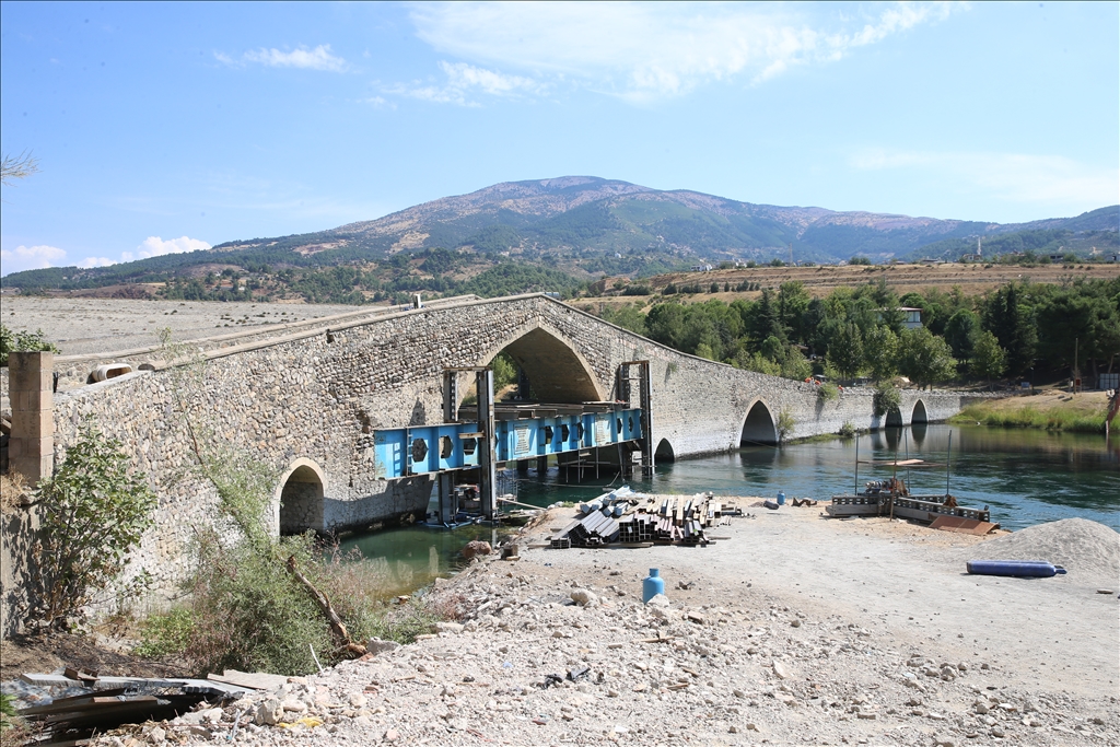 Kahramanmaraş'ta depremde hasar alan kültür varlıkları yeniden ayağa kaldırılıyor