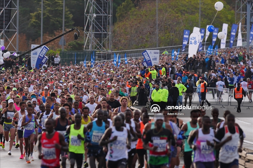 Türkiye İş Bankası 46. İstanbul Maratonu koşuldu