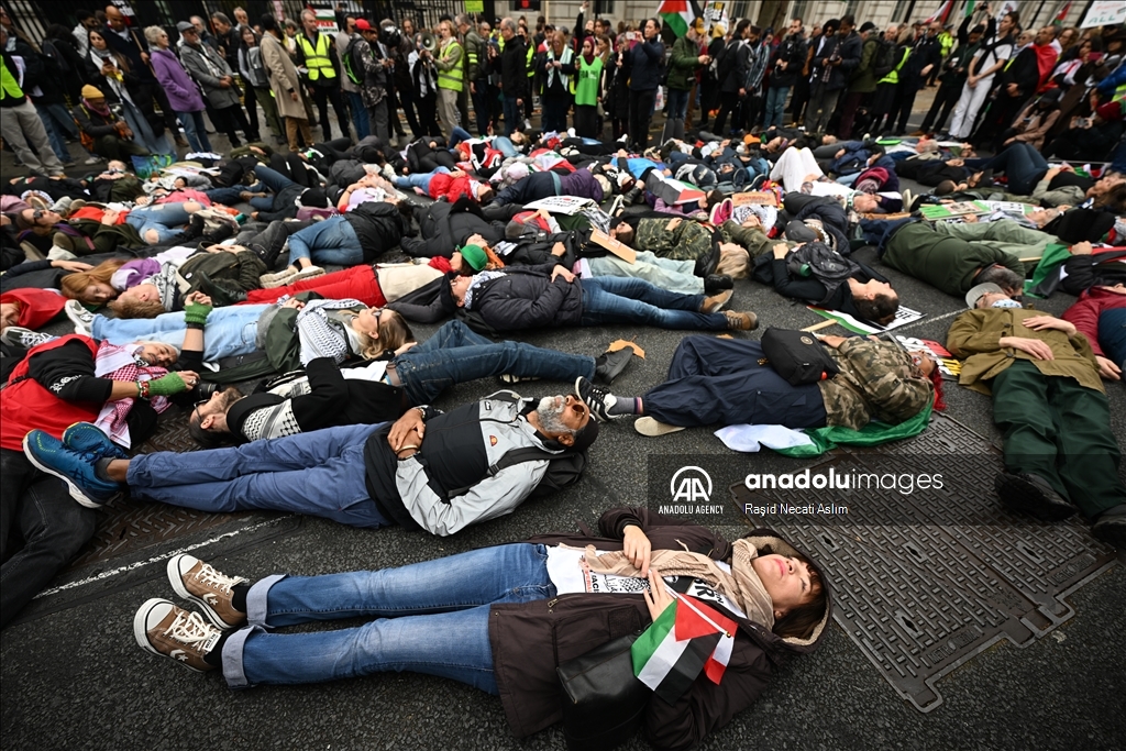 В Лондоне прошел марш в поддержку Палестины