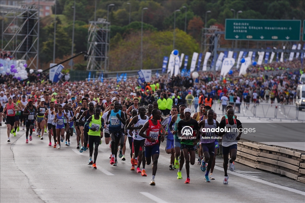 Türkiye İş Bankası 46. İstanbul Maratonu koşuldu