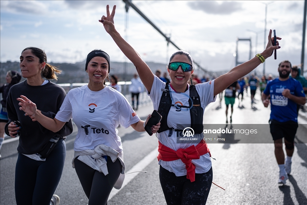 Türkiye İş Bankası 46. İstanbul Maratonu koşuldu