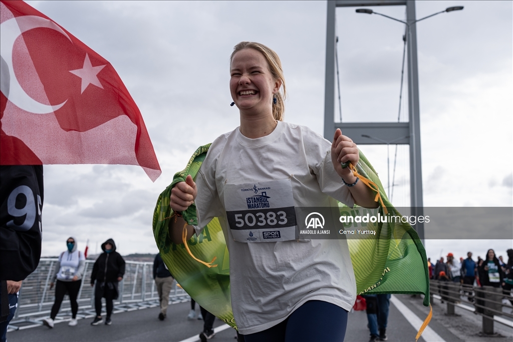 46. İstanbul Maratonu koşuldu