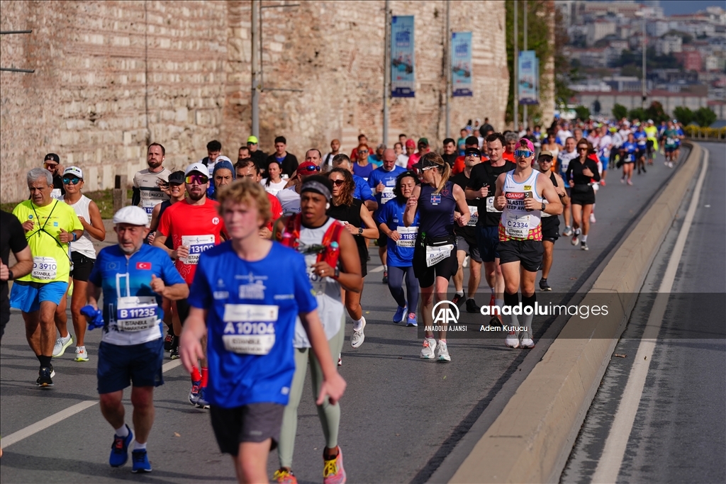 Türkiye İş Bankası 46. İstanbul Maratonu koşuldu