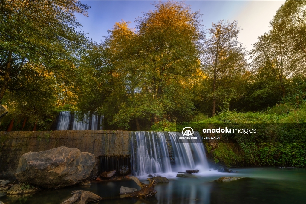 Hacıkara şelalelerinin etkileyici atmosferi