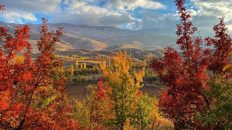 باڵادەستی ڕەنگەکانی وەرزی پاییز لە قەزای دۆغانشەهیر لە ماڵاتیا