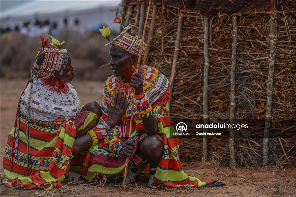 Kenya'da Maa topluluğunun Kültür Festivali