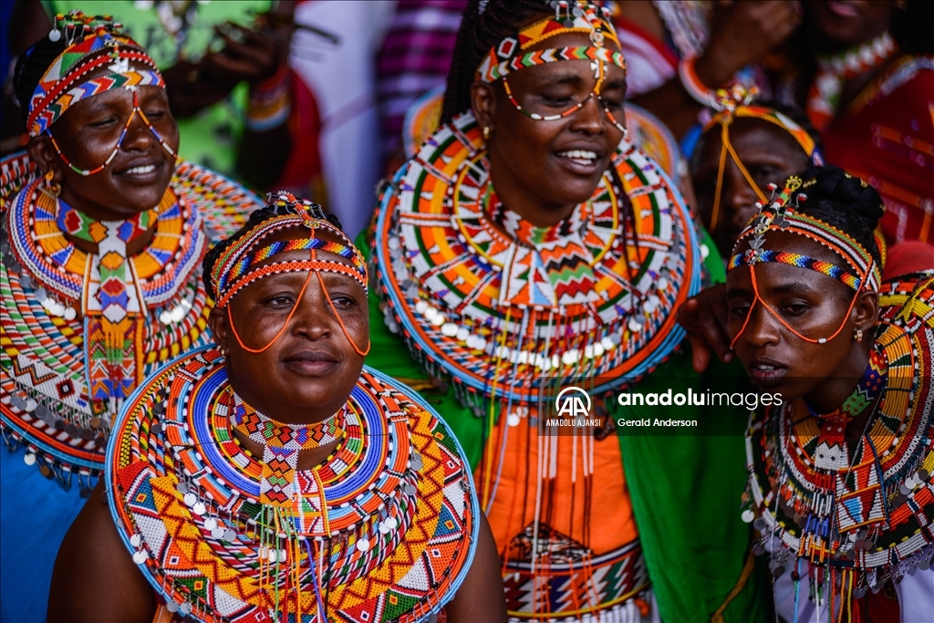 Kenya'da Maa topluluğunun Kültür Festivali