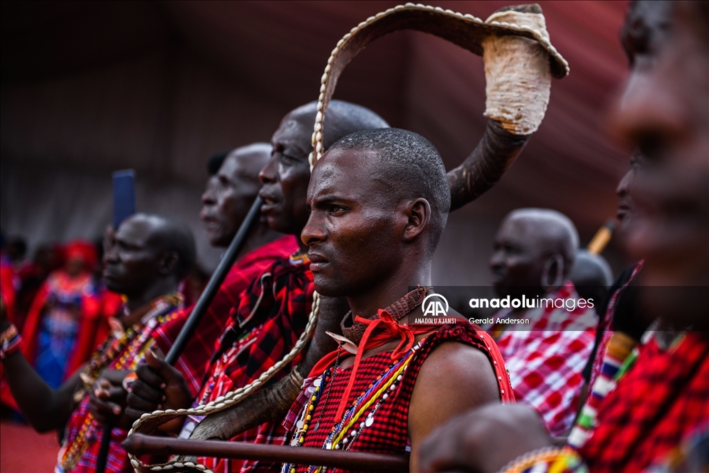 Kenya'da Maa topluluğunun Kültür Festivali