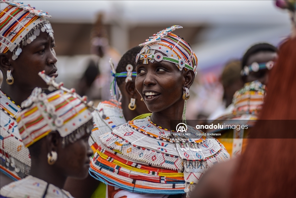 Kenya'da Maa topluluğunun Kültür Festivali