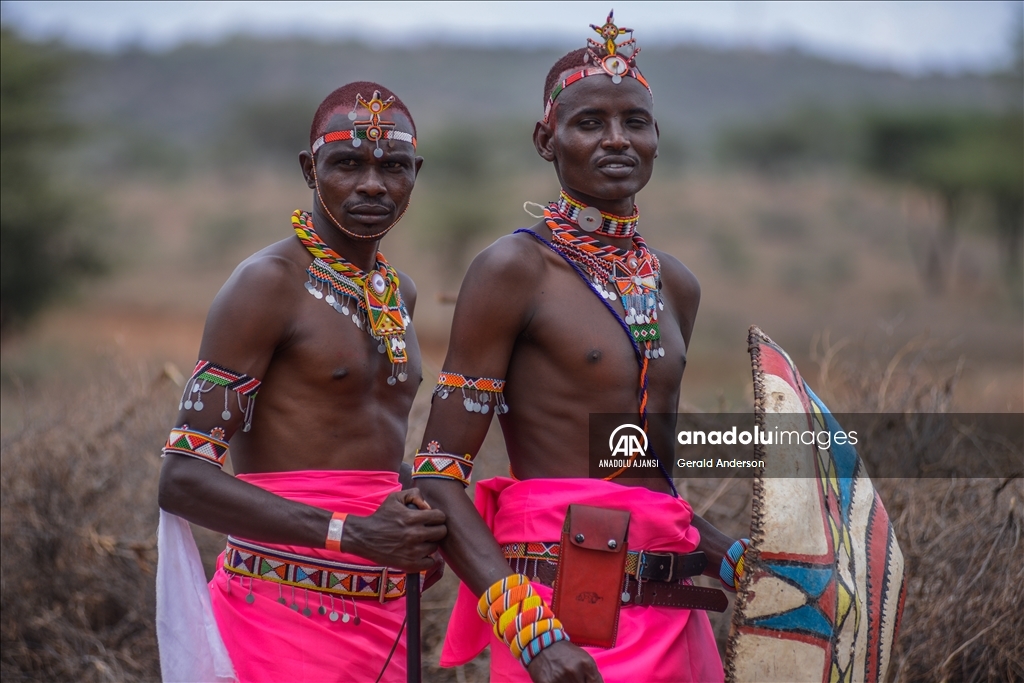 Kenya'da Maa topluluğunun Kültür Festivali