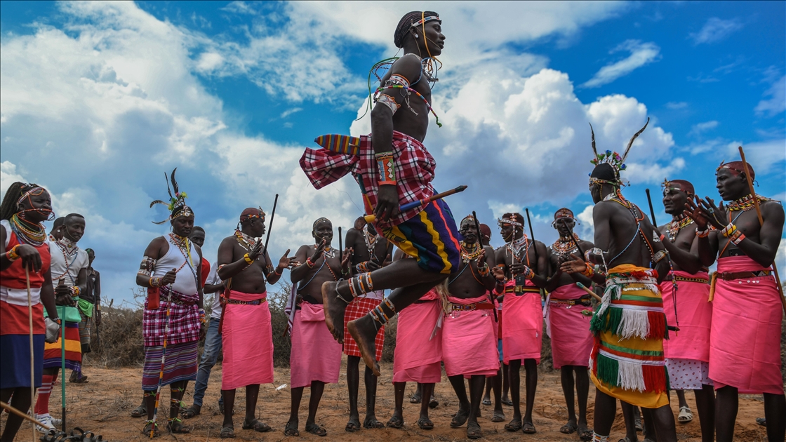 Kenya'da Maa topluluğunun Kültür Festivali