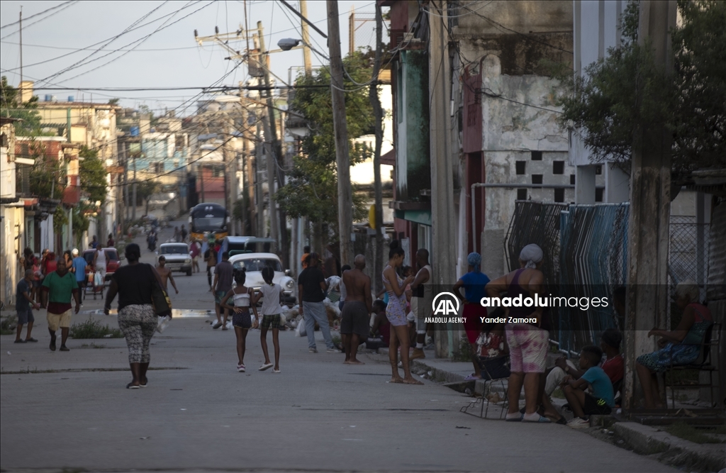 Blackout in Cuba after Hurricane Rafael