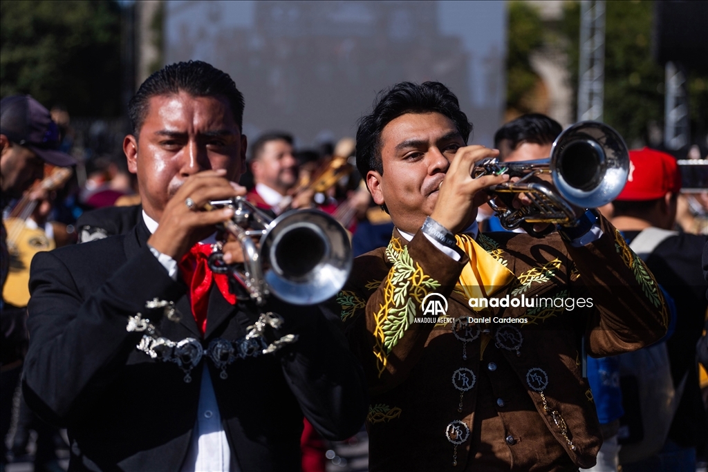 Mariachis set a world record in Mexico City