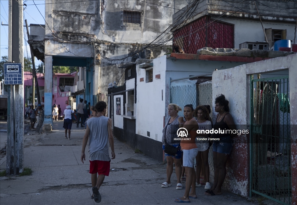 Blackout in Cuba after Hurricane Rafael
