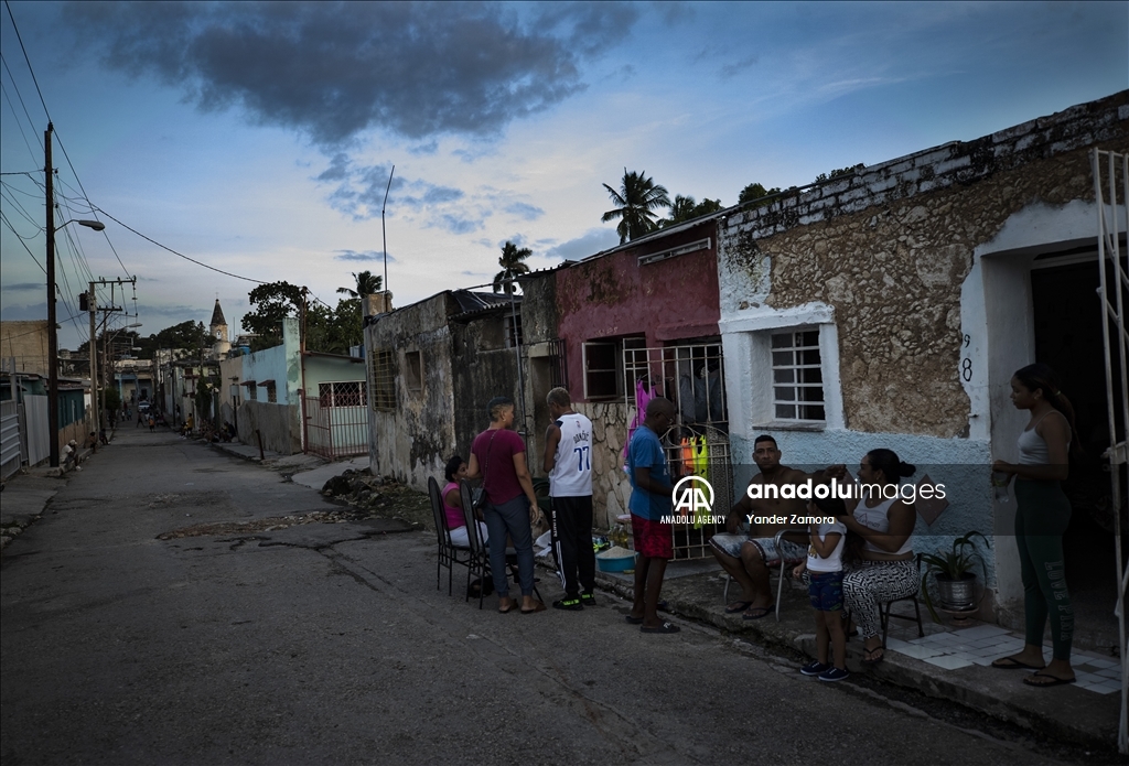 Blackout in Cuba after Hurricane Rafael