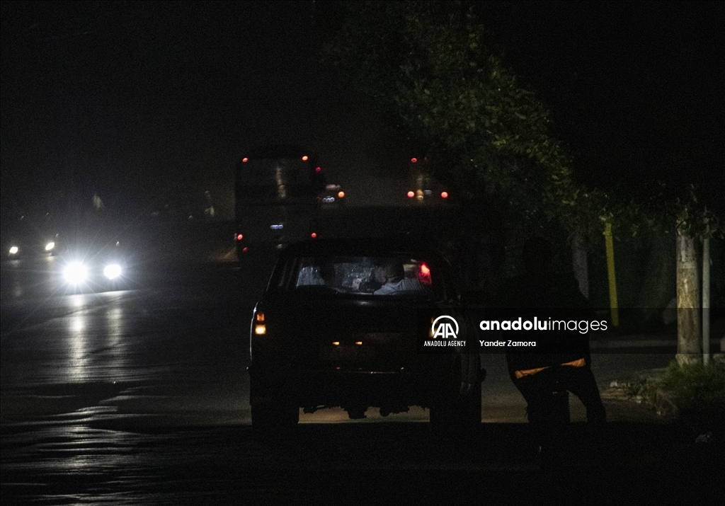 Blackout in Cuba after Hurricane Rafael