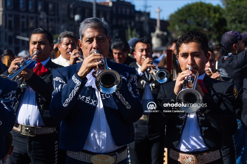 Mariachis set a world record in Mexico City