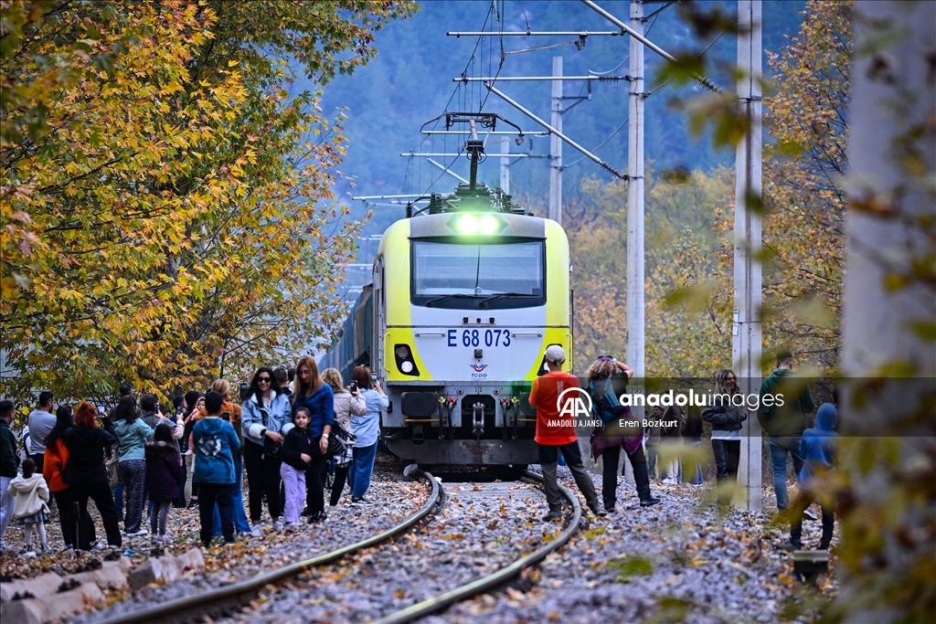 Adana'daki Belemedik Tabiat Parkı sonbahar renklerine büründü