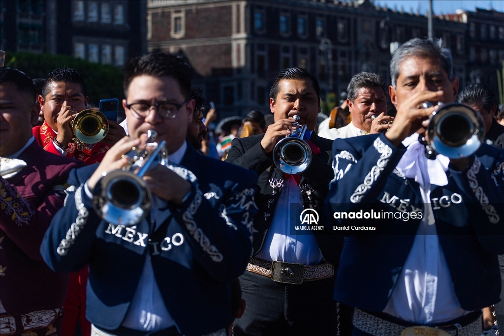 Mariachis set a world record in Mexico City
