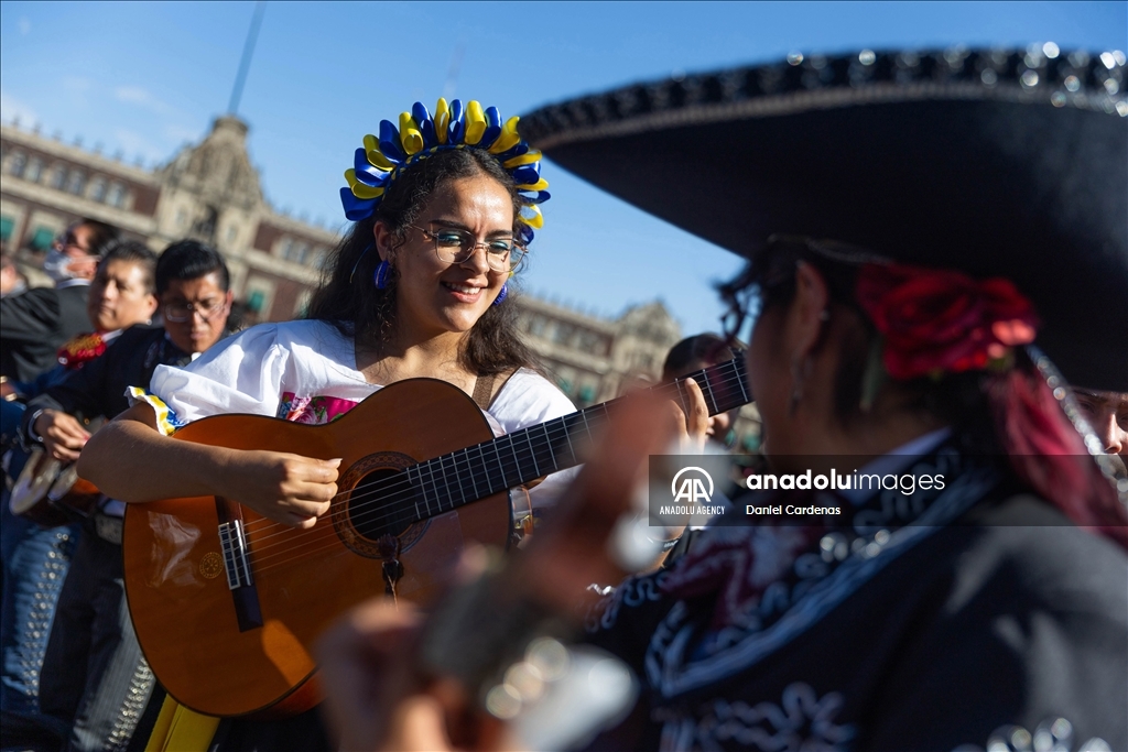 Mariachis set a world record in Mexico City