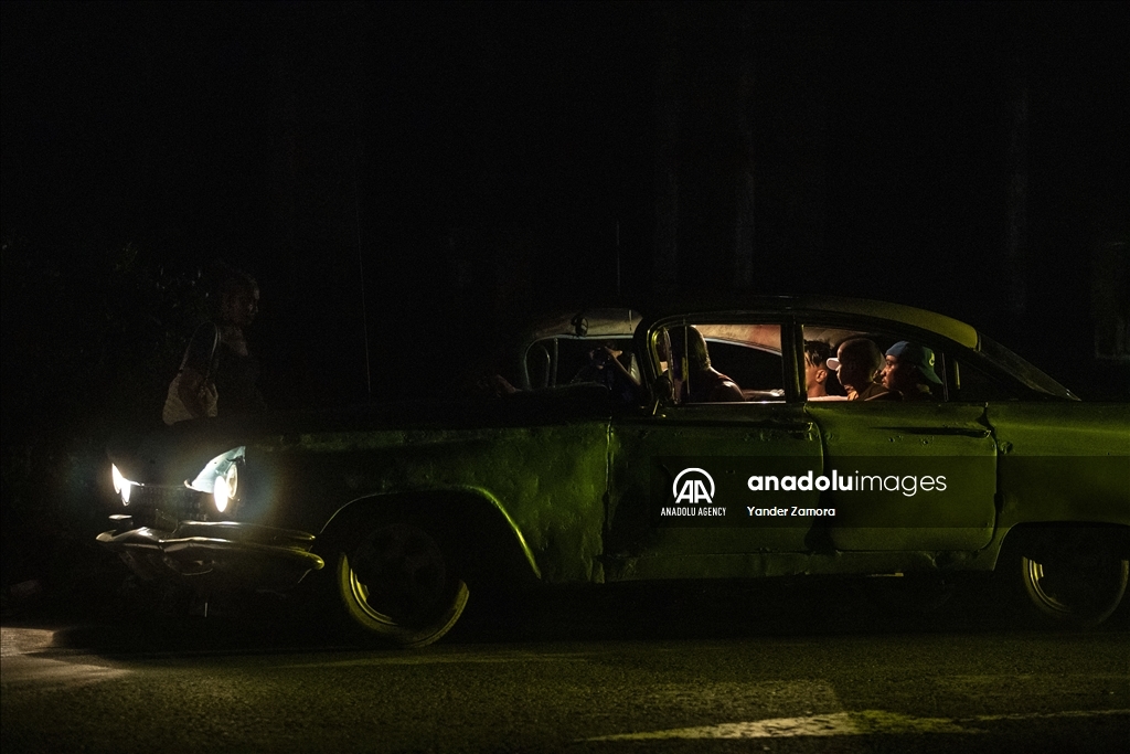 Blackout in Cuba after Hurricane Rafael