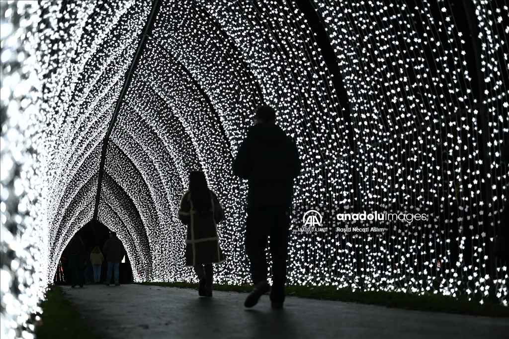 Kew Gardens'da Noel hazırlıkları başladı